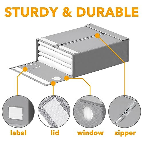 6 Pack Bed Sheet Organizers and Storage