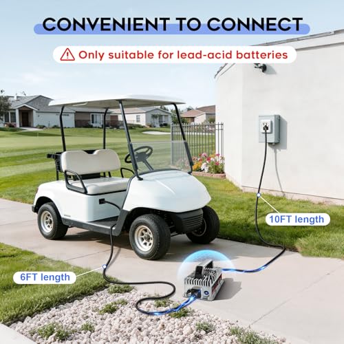 48 Volt 15 Amp Golf Cart Charger for Yamaha G29 Drive & Drive 2
