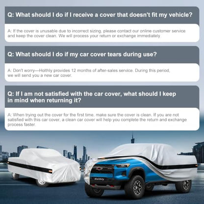 10 Layers Truck Cover Waterproof All Weather Custom Fit Chevrolet Colorado
