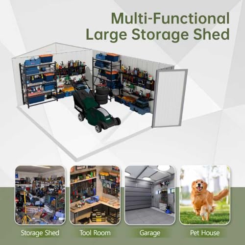10x14 FT Outdoor Storage Shed