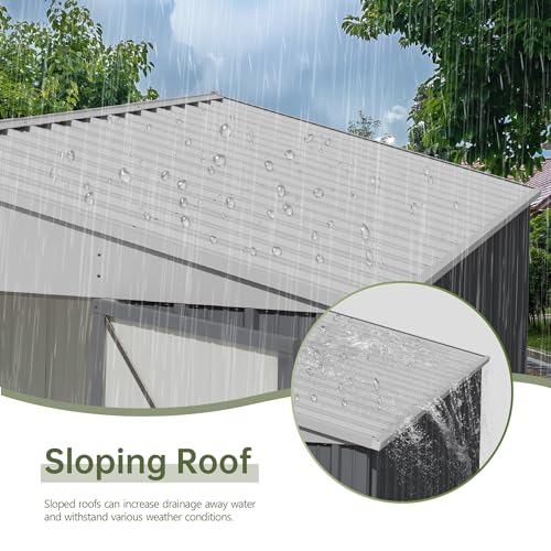 10x14 FT Outdoor Storage Shed