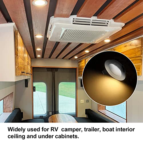 12V LED RV Puck Lights (6 Count)