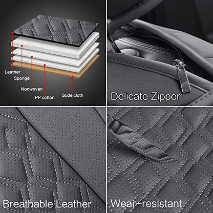 Leather Car Seat Covers Full Set