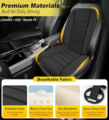 5 Piece Car Seat Cushion Set with Back Support (5 Count)