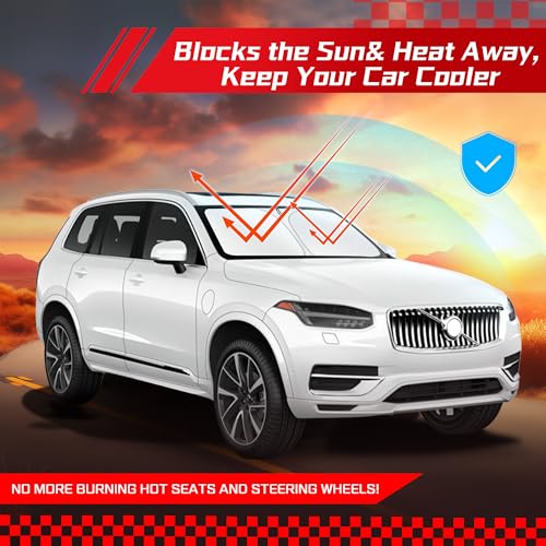 Windshield Sun Shade for Volvo XC90 2016
