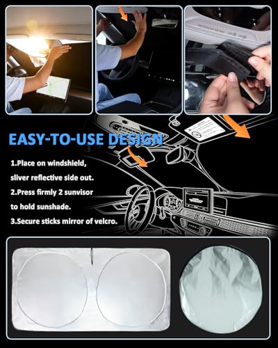 Sunshade for X3 Windshield Sun Shade Custom Fit for 2018