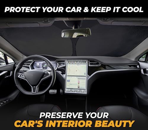 Tesla Windshield Sun Shade for Model