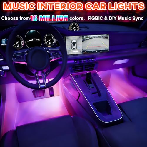Car Led Interior Lights (4 Count)