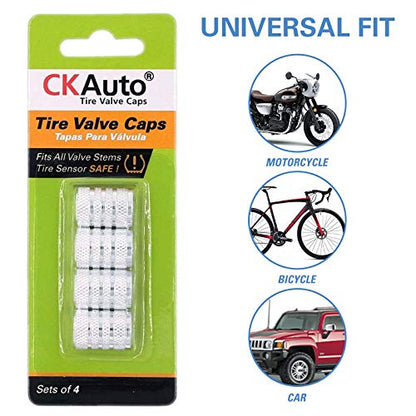 Tire Valve Stem Caps (4 Count)