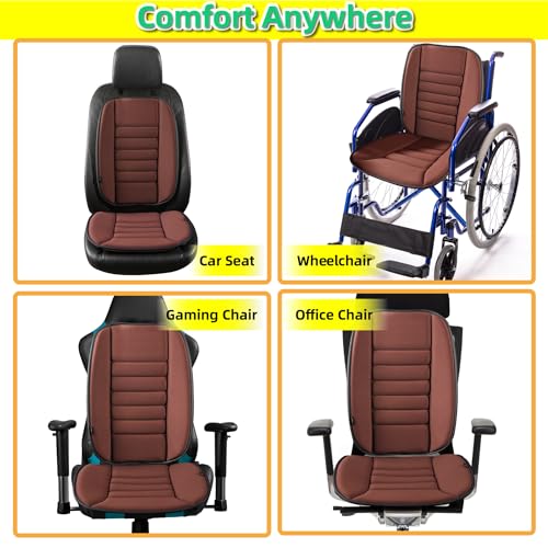 Car Seat Cushion with Back Support Pillow (2 Count)
