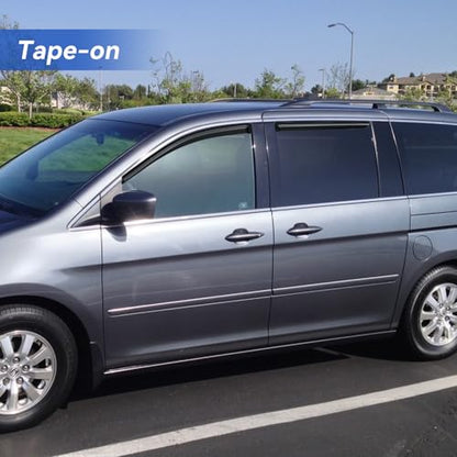 Window Visors Rain Guards for 2005 2006 2007 2008 2009 2010 Honda Odyssey