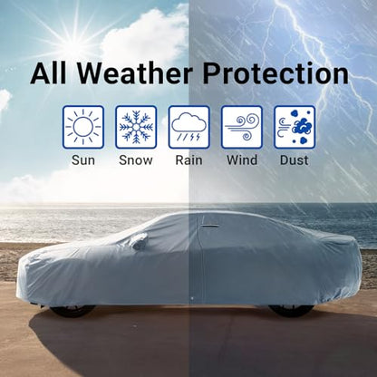 Car Cover Waterproof All Weather for 1999