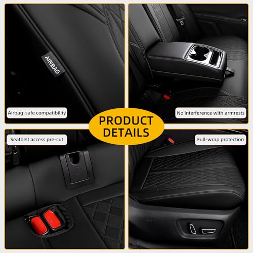 Custom Fit Camry Seat Covers for 2025 2026 Toyota Camry LE SE