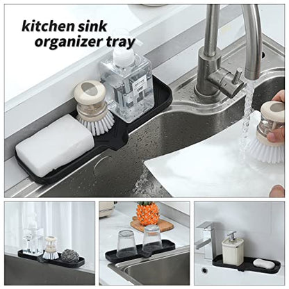 Silicone Soap Dish with Drain Spout