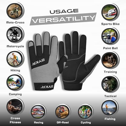 All Weather Motorcycle Gloves for Men & Women