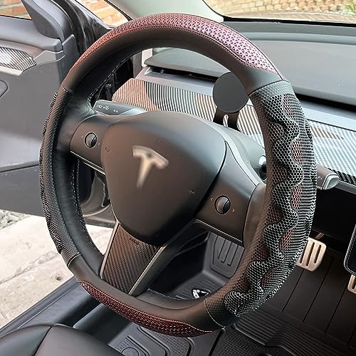 Great Grip Steering Wheel Cover for Tesla Model Y