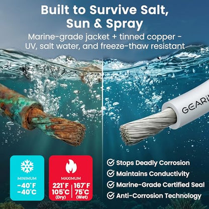 8 Gauge Marine Primary Wire 200 FT
