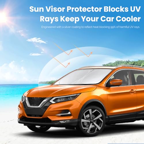 Custom Fit Rogue Sport Windshield Sunshade for 2017