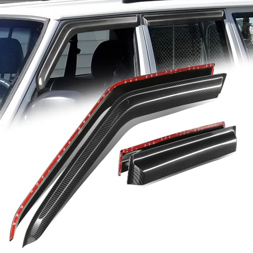 4PCS Tape On Window Visors for 1984 (4 Count)