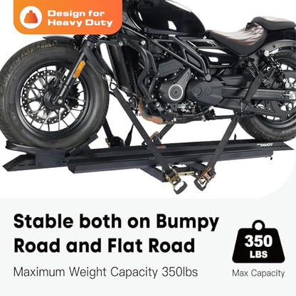 Motorack M1 Motorcycle Hitch Carrier with Ramp