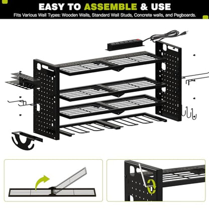Cordless Power Tool Organizer Wall Mount