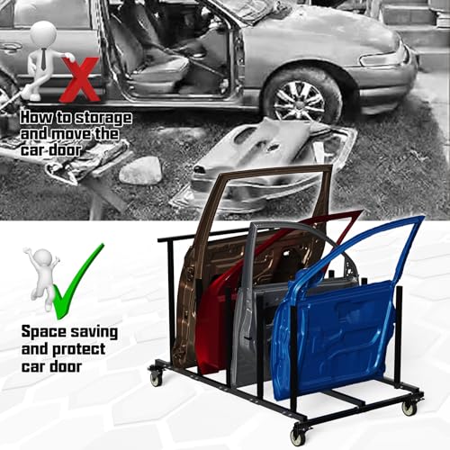 Vehicle Door Storage Cart