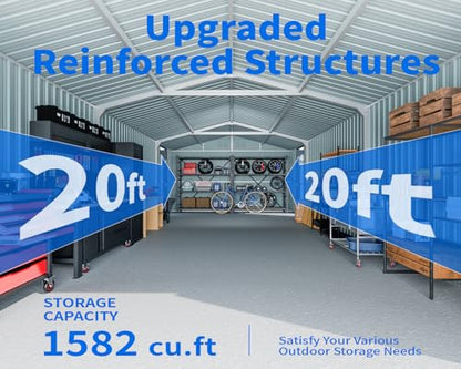 20 x 13 FT Outdoor Storage Shed