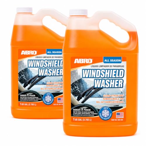 Windshield Washer Fluid 1 Gallon (256 Fl Oz)