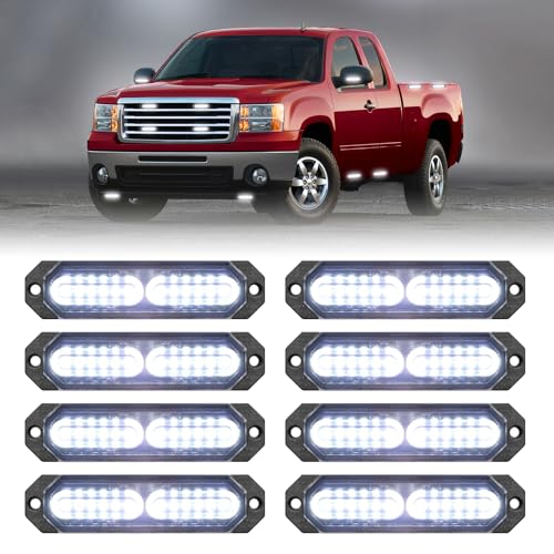 1200T Emergency Strobe Grille Lights (8 Count)