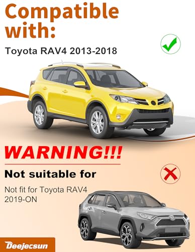 in Channel Window Visors Rain Guards for Toyota RAV4 2013 (4 Count)