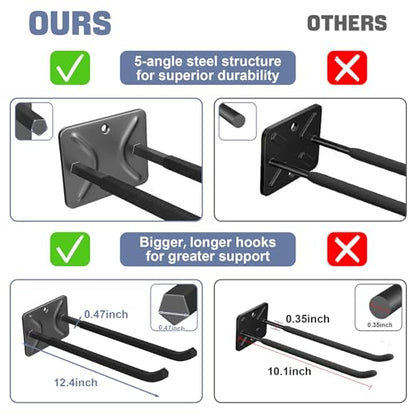 Garage Hooks Heavy Duty 12