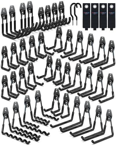 Garage Wall Hooks 46 Pack (46 Count)