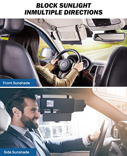 Car Sun Visor Sunshade Extender (2 Count)
