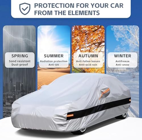 10 Layers Car Cover Custom Fit for BMW 3 Series 320i 328i 330i 335i M340i