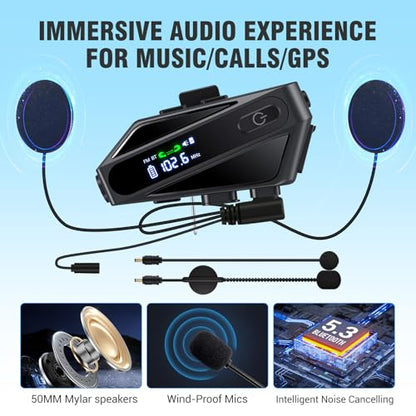 Motorcycle Helmet Bluetooth Headset