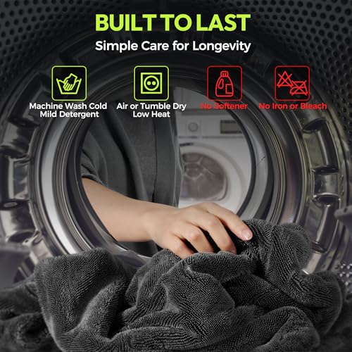 Drying Towel for Car Detailing (1500 Count)