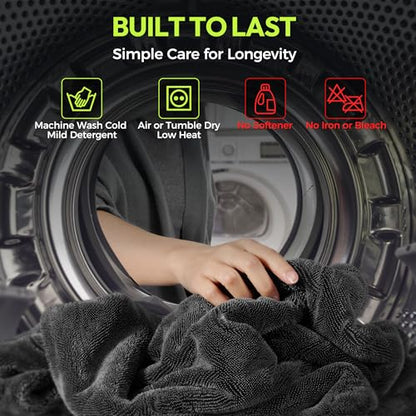 Drying Towel for Car Detailing (1500 Count)