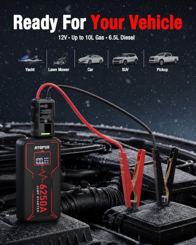 6250A Car Battery Jump Starter