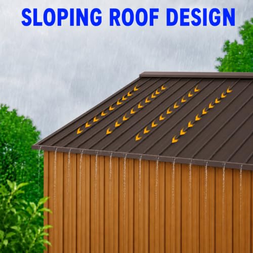 8x10 FT Outdoor Storage Shed