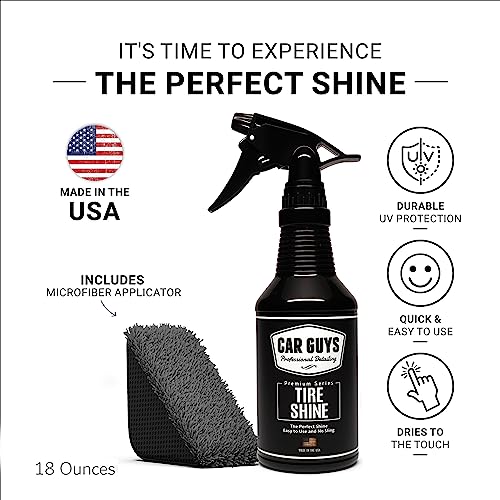 CAR GUYS Tire Shine Spray (18 Fl Oz)