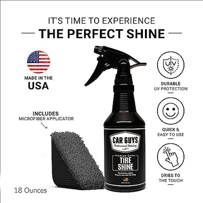 CAR GUYS Tire Shine Spray (18 Fl Oz)