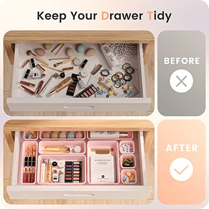 5 Size】 Tool Box Organizer Tray Divider Set (46 Count)