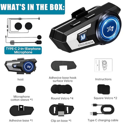 Motorcycle Helmet Bluetooth Headset