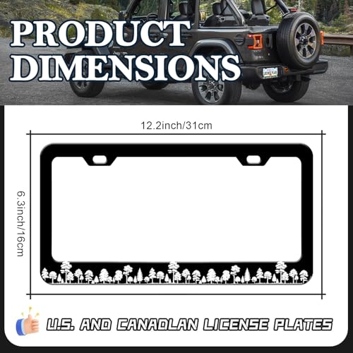 Forest License Plate Frames