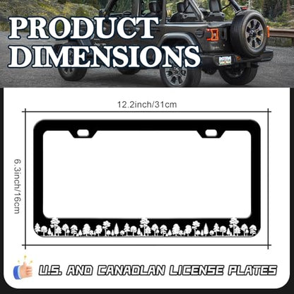 Forest License Plate Frames