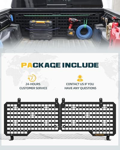 Truck Bed Front MOLLE Panel Fit for Toyota Tundra