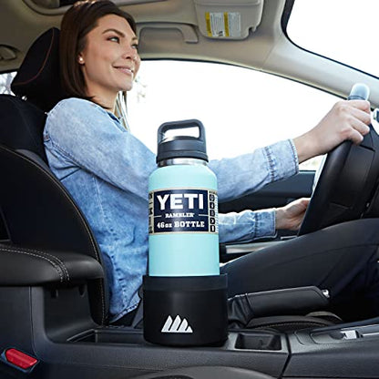 Ultimate Car Cup Holder Expander with Adjustable Base & Organizer