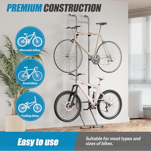 2 Bike Rack Bicycle Rack (200.64 Ounce)
