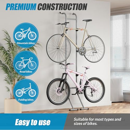 2 Bike Rack Bicycle Rack (200.64 Ounce)