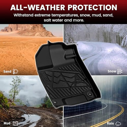 Floor Mats for Honda Ridgeline 2026 2025 2024 2023 (2 Count)